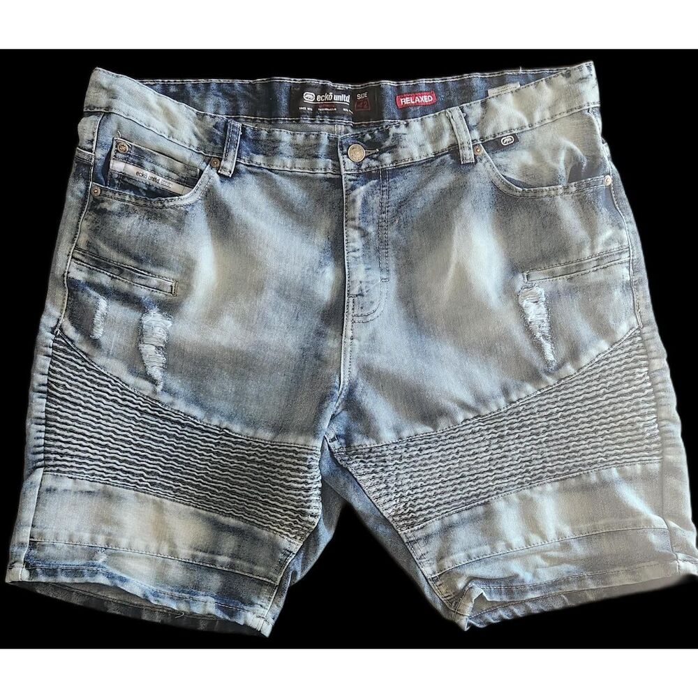 Ecko-unltd Men's Blue Shorts